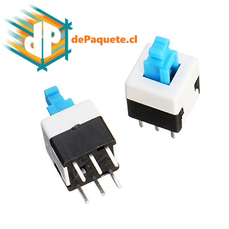 Pulsador ON/OFF 8x8
